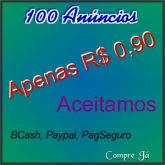 Compre Pacote de 100 Anúncios